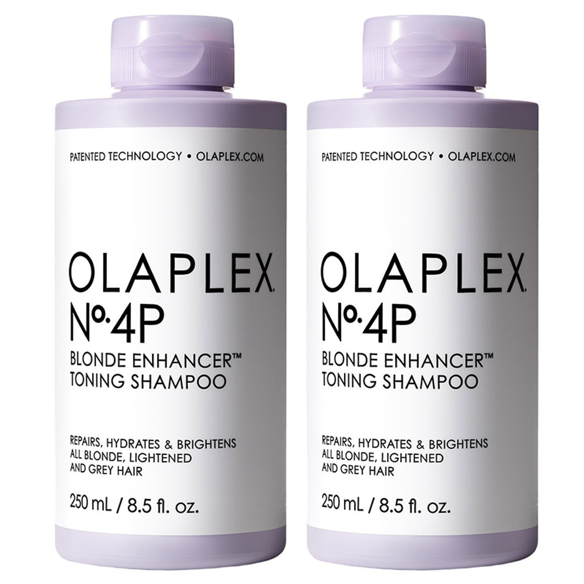 No.4p Blonde Enhancer Toning Shampoo 250ml | Set of 2