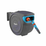 Auto Rewind Hose Reel 20m Kink-free With 180° Swivel Wall Mount | Grey
