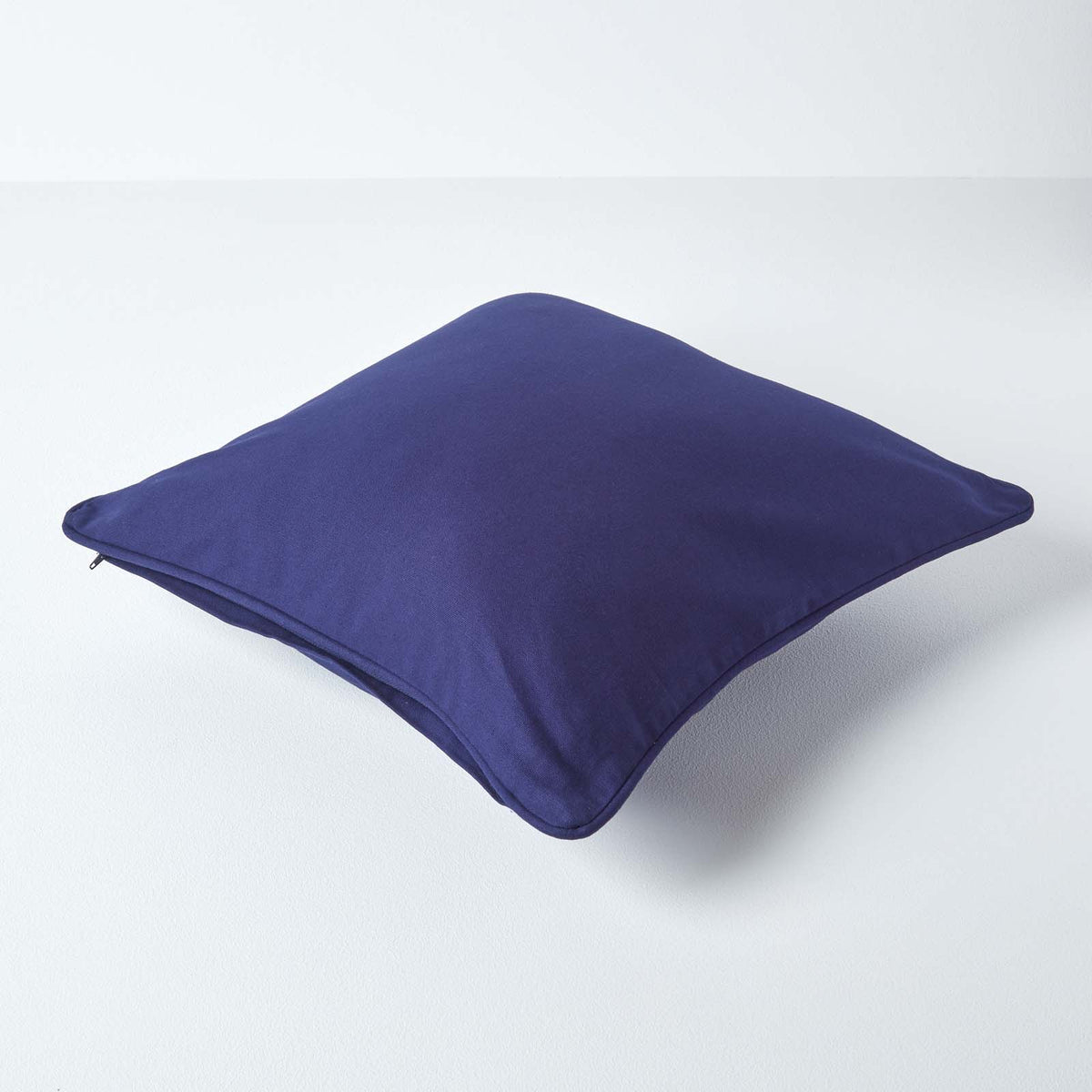 Cotton Plain Cushion Cover | 45cm x 45cm | Navy Blue