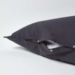 Egyptian Cotton V Shaped Pillowcase 200 Tc | V Shape | Black