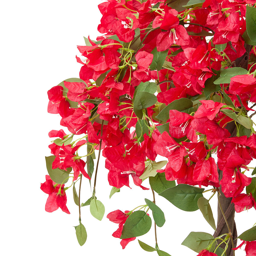 Artificial Bougainvillea Tree In Pot For Decoration | 120cm