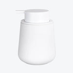 Soap Dispenser Liquid Rubber Paint Recycled Ceramic | White