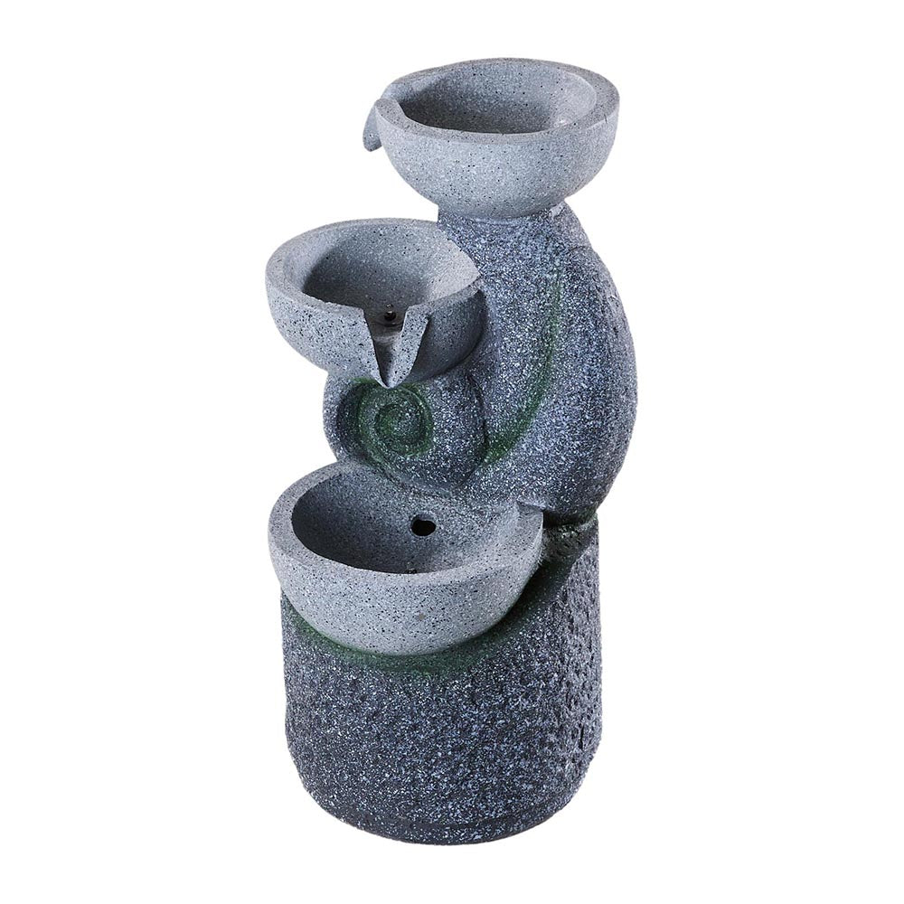 3-tier Outdoor Solar-powered Water Fountain Decor