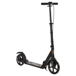 Teens Adult Kick Scooter Foldable Adjust 14+ W/ Dual Brake | Black