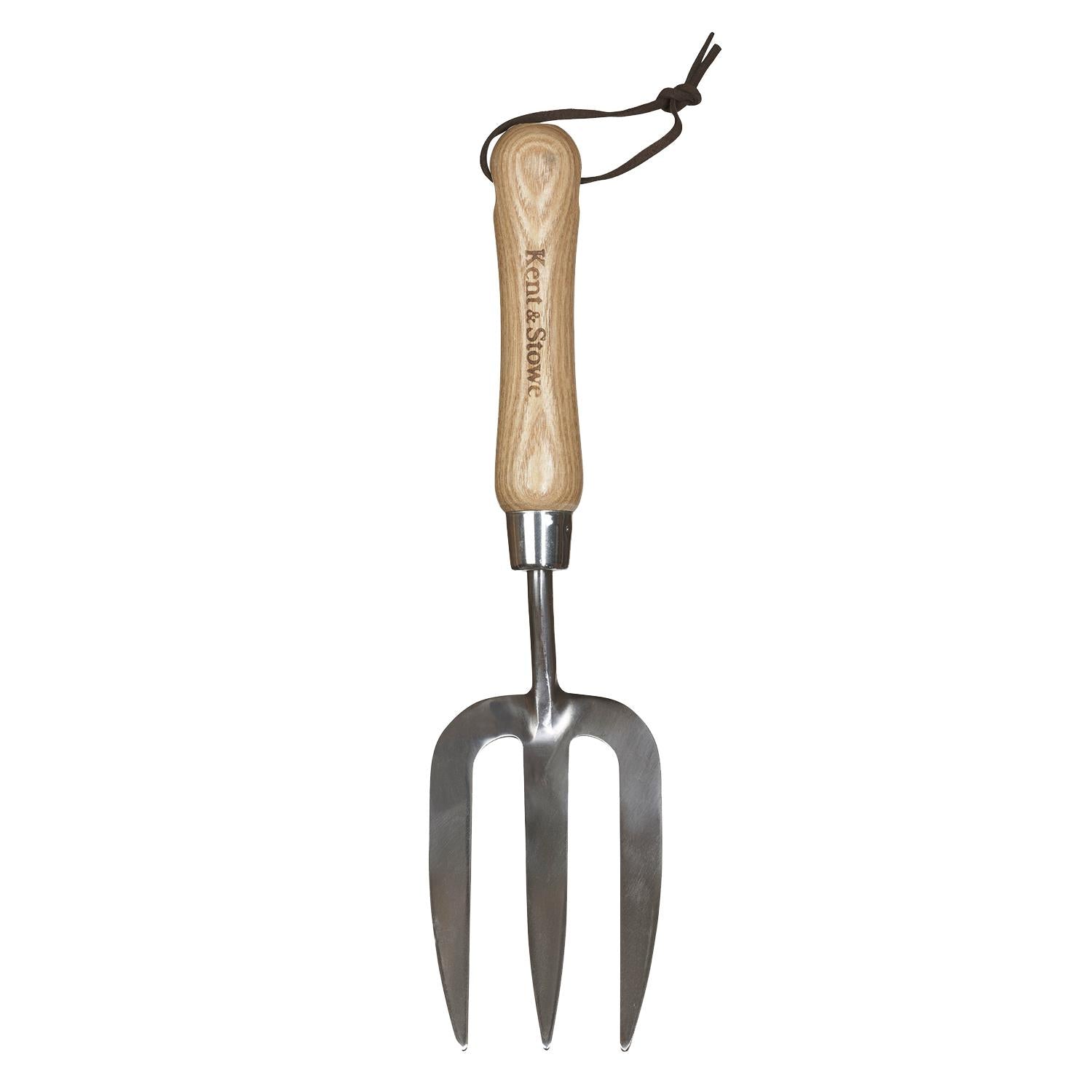 Stainless Steel Hand Fork Rust Resistant Fsc For Gardening | One Size | Silver