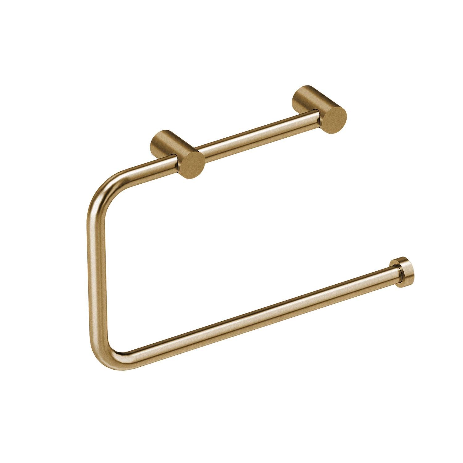 Towel Ring, Brushed Logic Collection | Brushed Brass