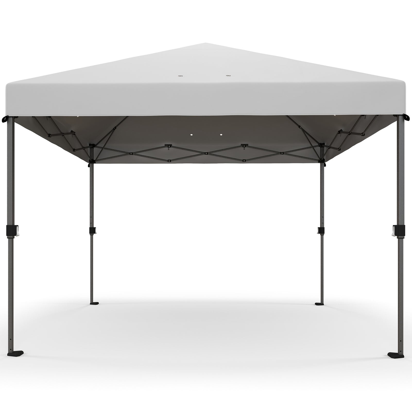 3 X 3(m) Pop Up Gazebo, Instant Shelter With 1-button Push | White