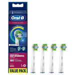 Floss Action Replacement Toothbrush Head With Clean Maximiser, Pack Of 4