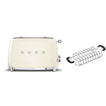 Tsf01 2 Slice Toaster With Bun Warmer Set | Cream