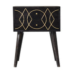 Solid Wood Oslo Bedside