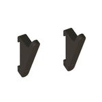 Towel Hook Coat Hook 2 Pcs Wall Guide Fits Alife Collection | Matte Black