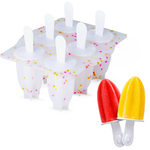 Star Shaped Ice Pop Mould With 6 Reusable Sticks