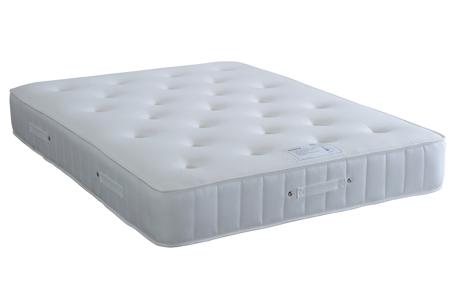 Quartz 1400 Pocket Sprung Memory Foam Mattress | King | White