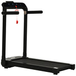 1.85hp Foldable Electric Treadmill Fitness Safety Lock Led