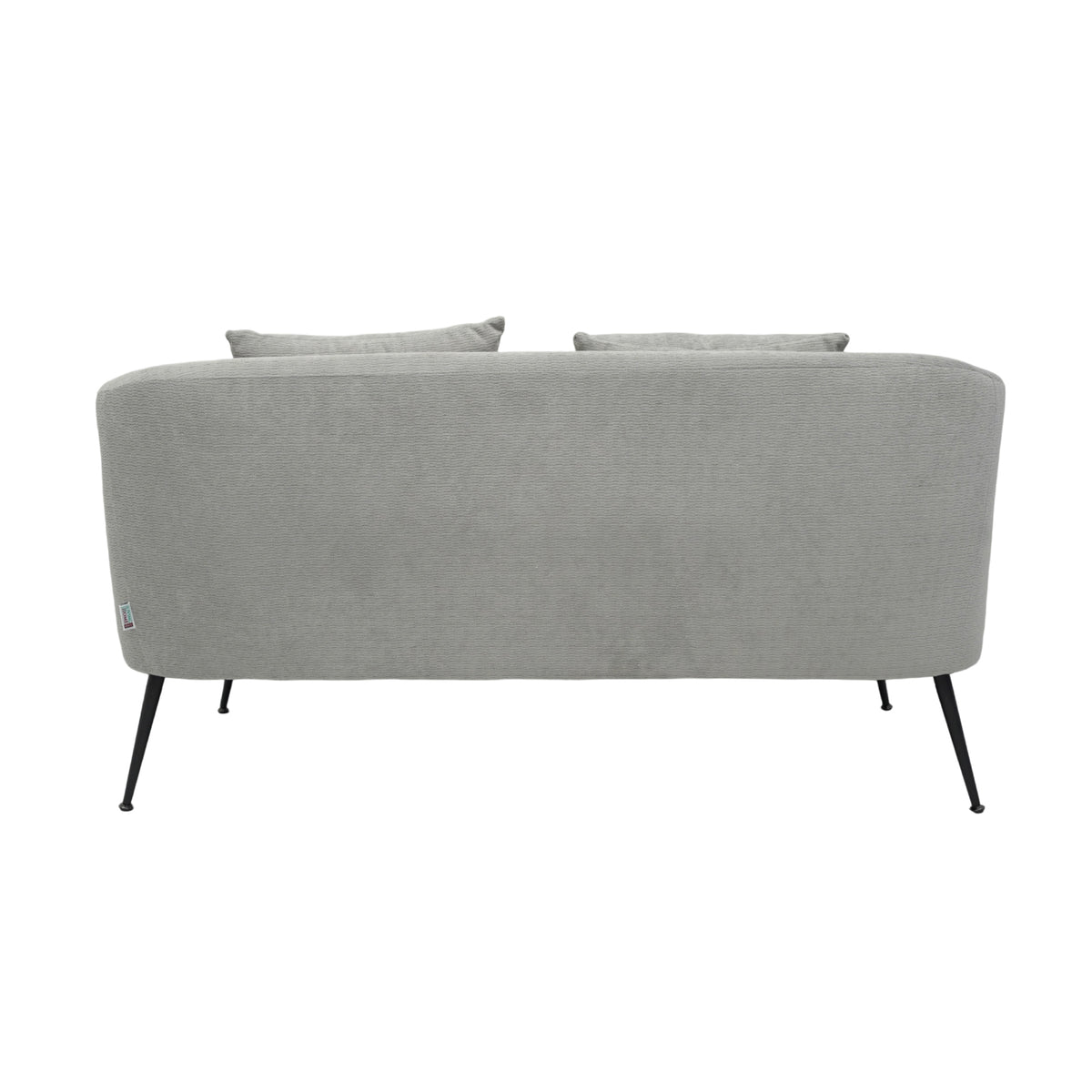 Breeins Modern Chenille 2-seater Sofa With 2 Scatter Cushions