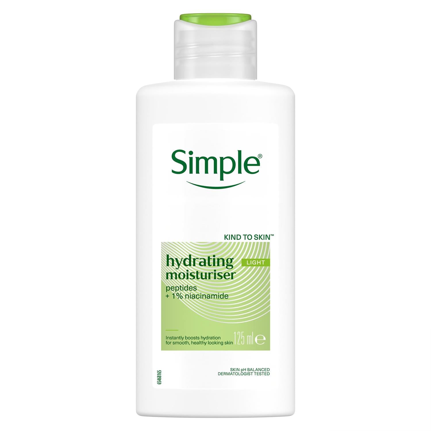Simple Face Wash & Light Moisturiser 125ml 3-pack Bundle