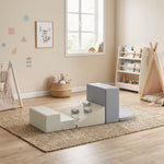 Soft Play Set, 4 Pcs Climbing Blocks For Toddlers Indoor