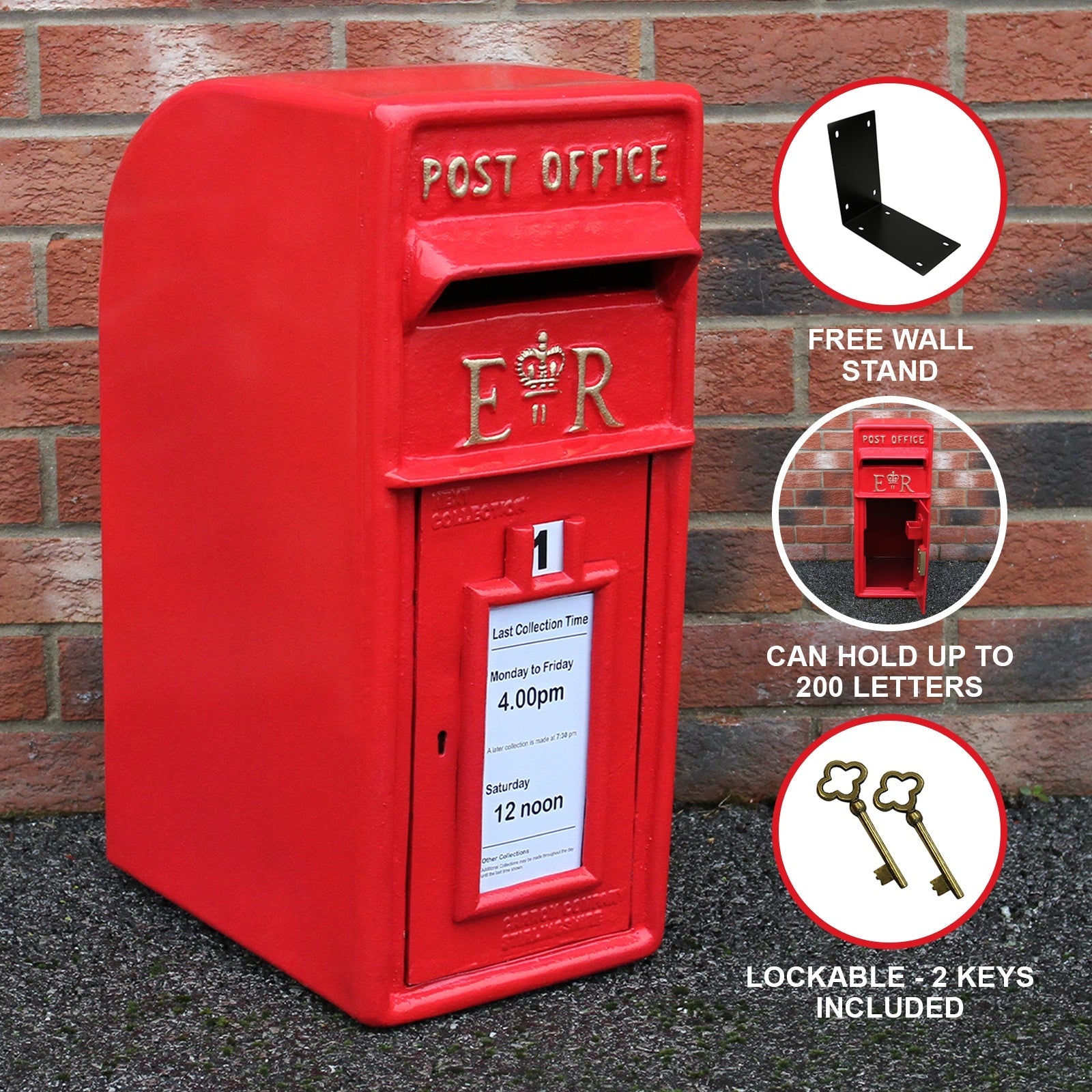 Post Box | Red