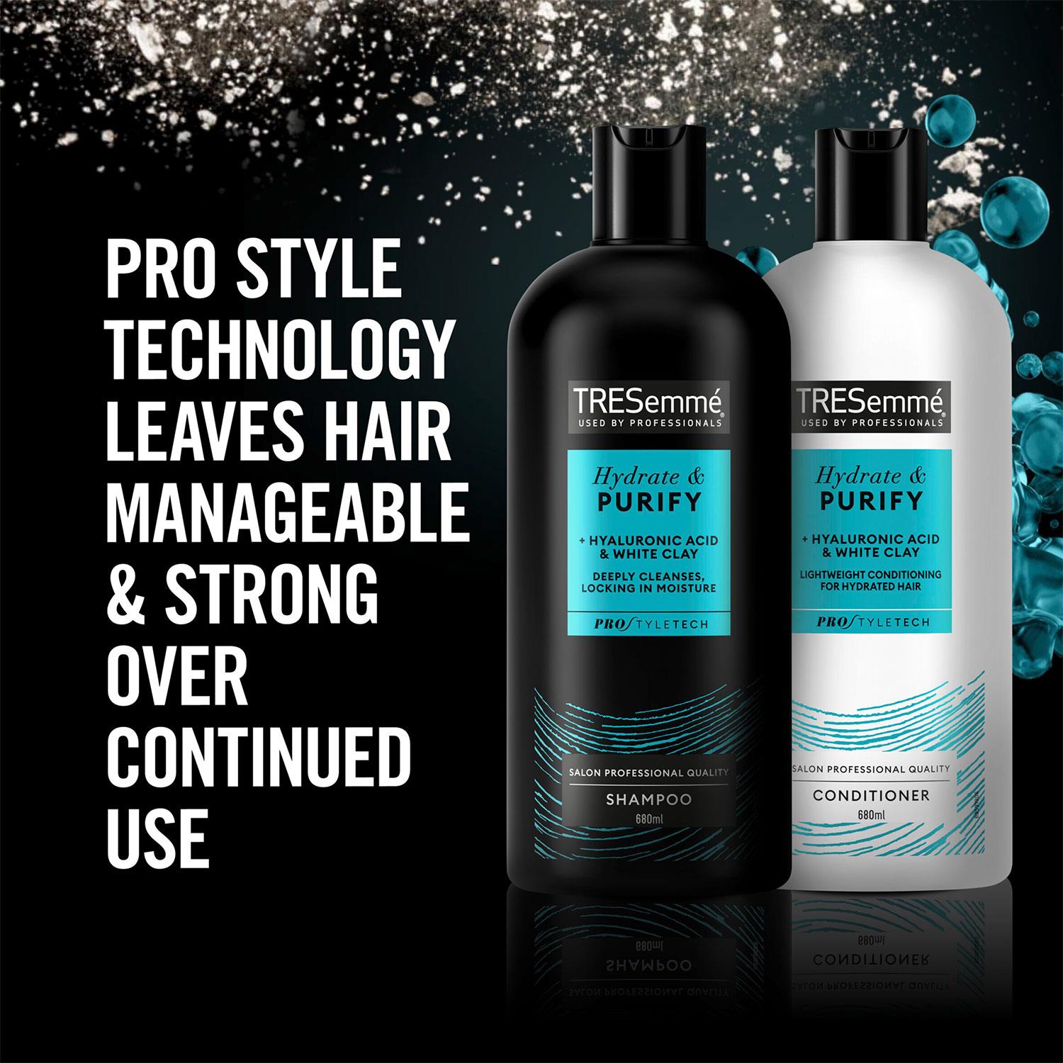 Conditioner Hydrate & Purify Greasy Hair With Hyaluronic Acid, 3x 680ml