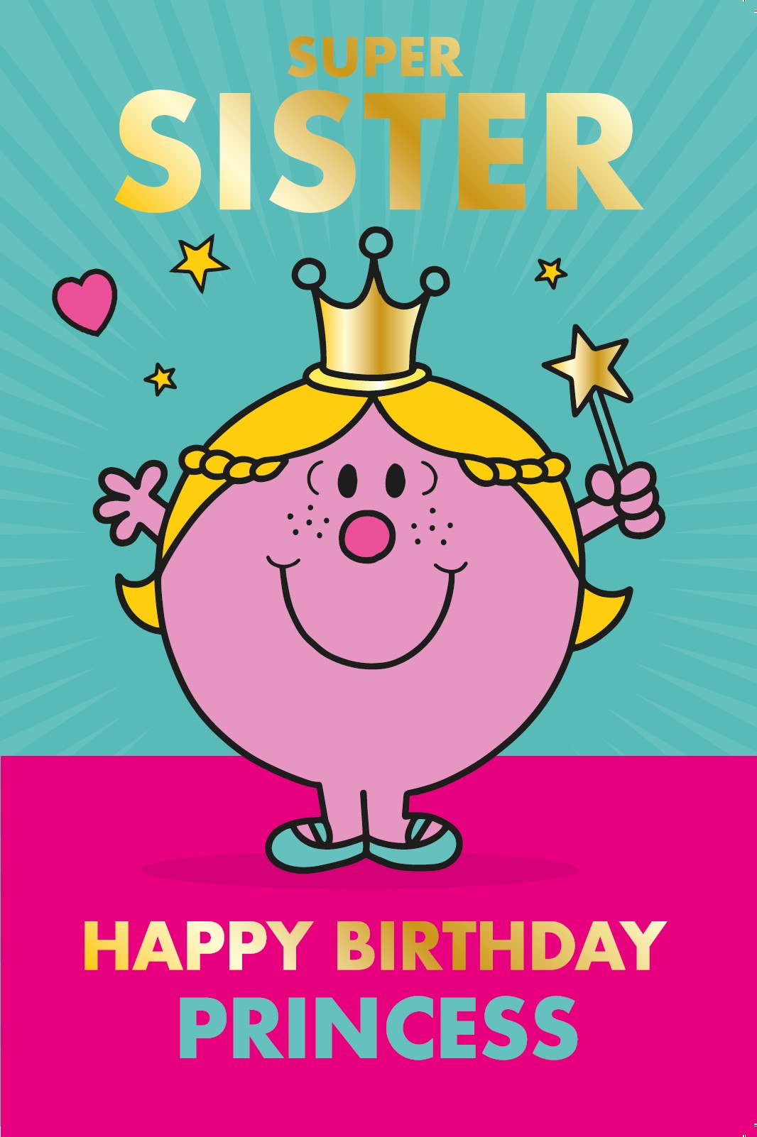 Sister Birthday Card Official Product