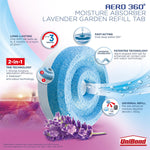 Aero 360 Moisture Absorber Lavender Garden Refill Tab - 450g | Set of 12