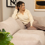 Tetra Cord 3pc Sofa Set | Beige