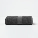 Turkish Cotton 500gsm Towel | Hand Towel | Black