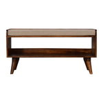 Solid Wood Mud Linen Nordic Storage Bench