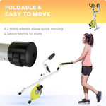 Magnetic Resistance Exercise Bike Foldable | Yellow