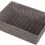 Grey Paper Rope Tray | Large | Gray