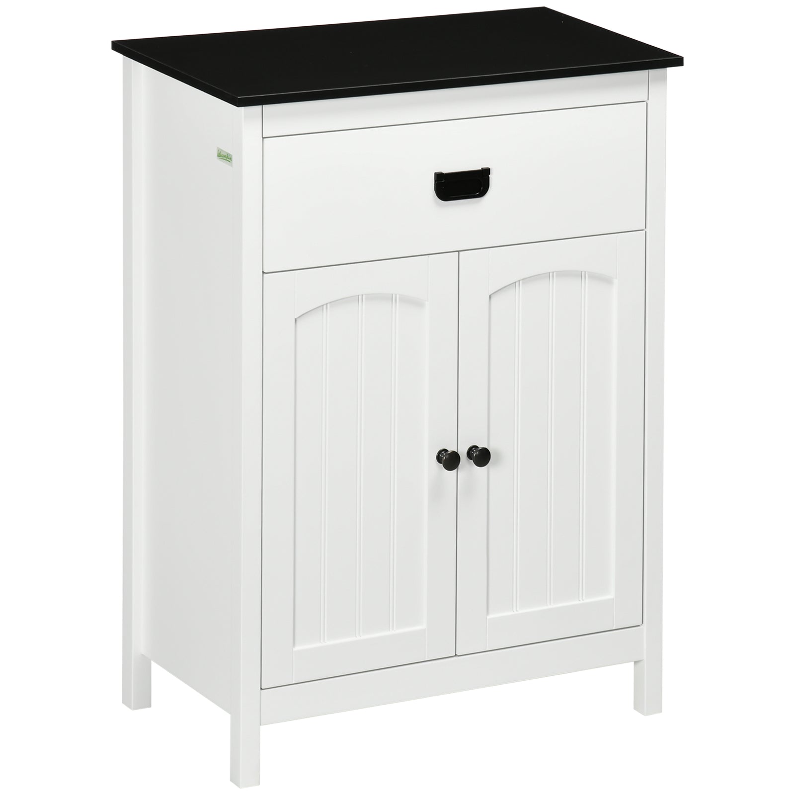 Bathroom Storage Unit With Drawer Double Door Cabinet