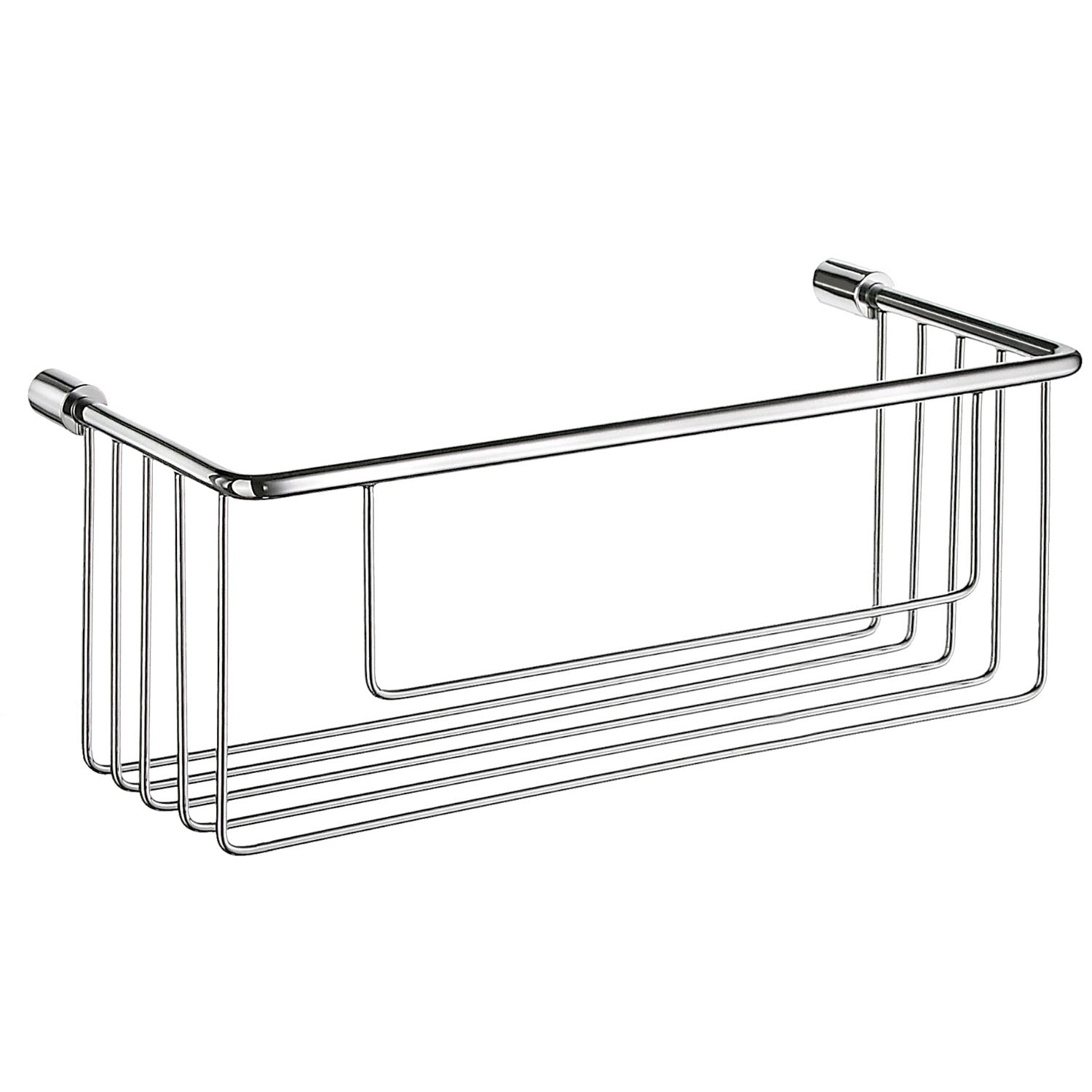 Polished Chrome Shower Basket Wall Mounted Soap Caddy | Polished Chrome
