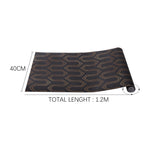 Black And Gold Geometric Wallpaper