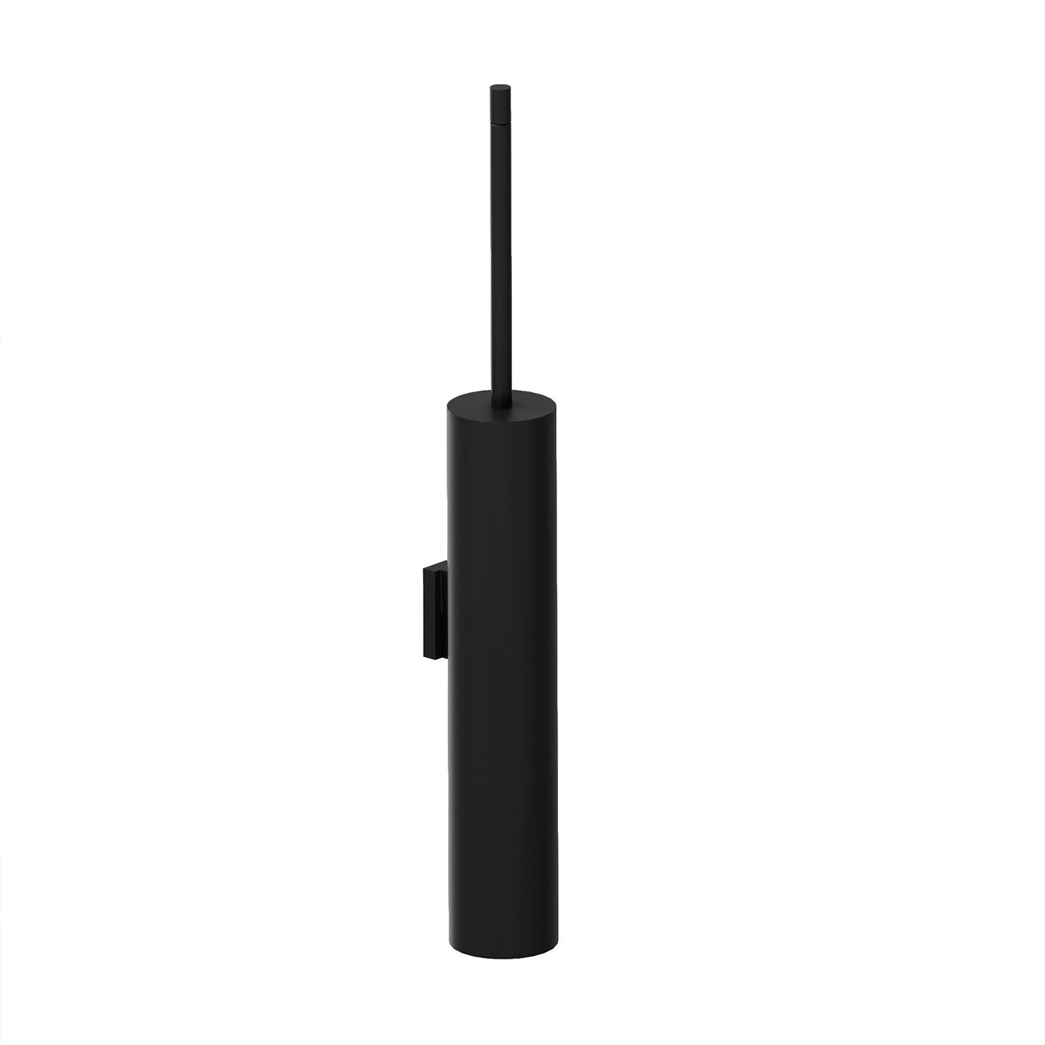 Toilet Brush & Holder, Matt Black, Micra Collection