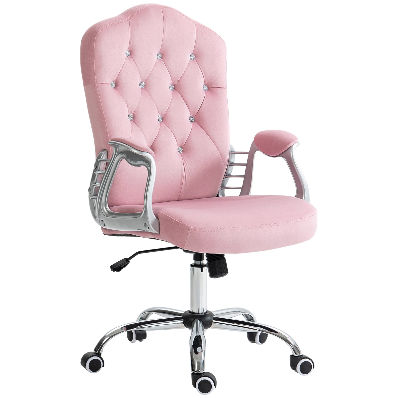 Adjustable Pink Home Office Chair