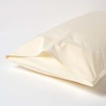 Egyptian Cotton Housewife Pillowcase 200 Tc | 48 x 74cm | Cream