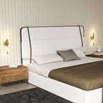 Led Wall Lamp 2 Pack, Modern Indoor Spiral Wall Light | Gold