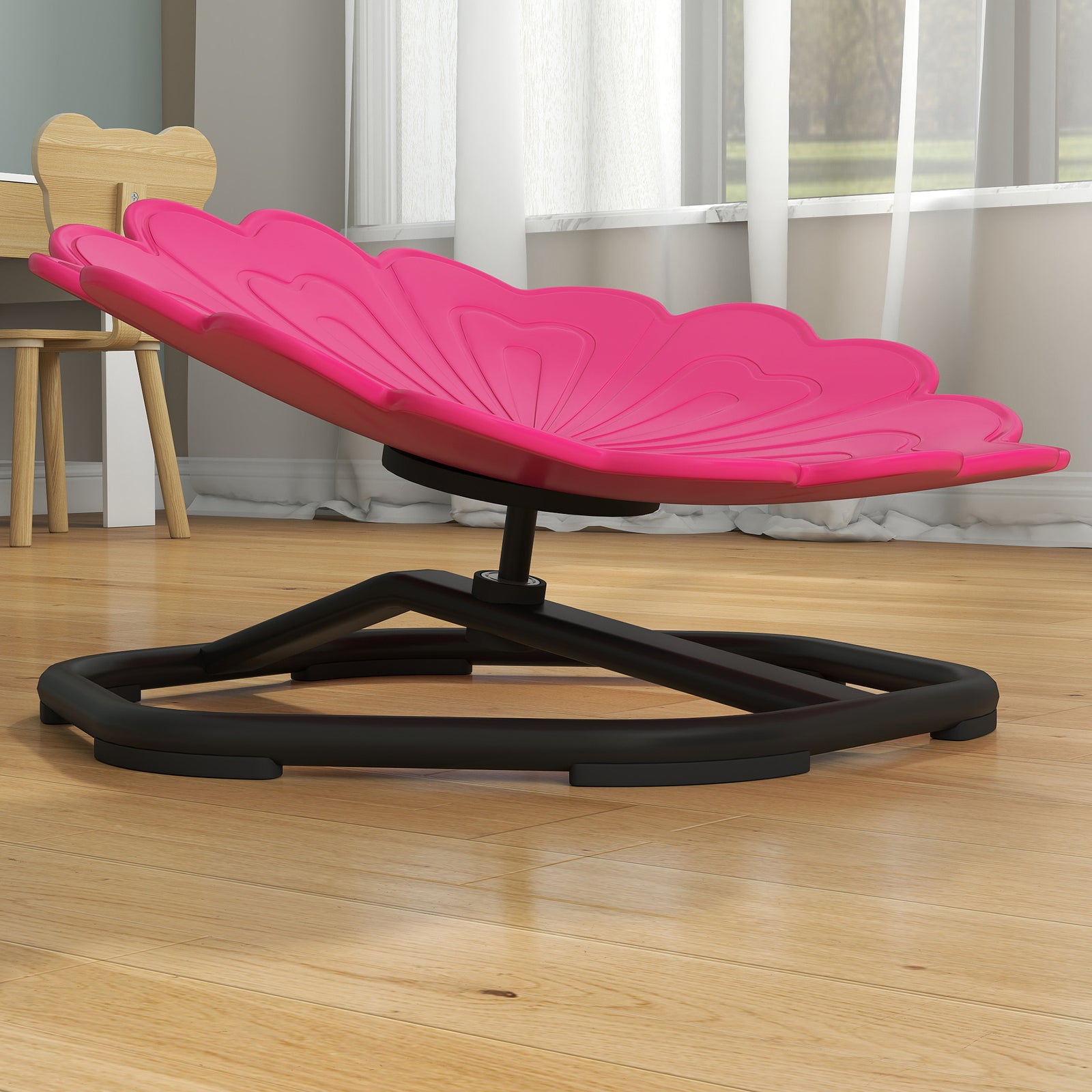 Sensory Spinning Chair, Kids Swivel Chair | Pink