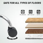 Office Chair, Swivel Wheels | Black