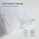 Cotton Rich Quilted Pillow Protectors | Body | White