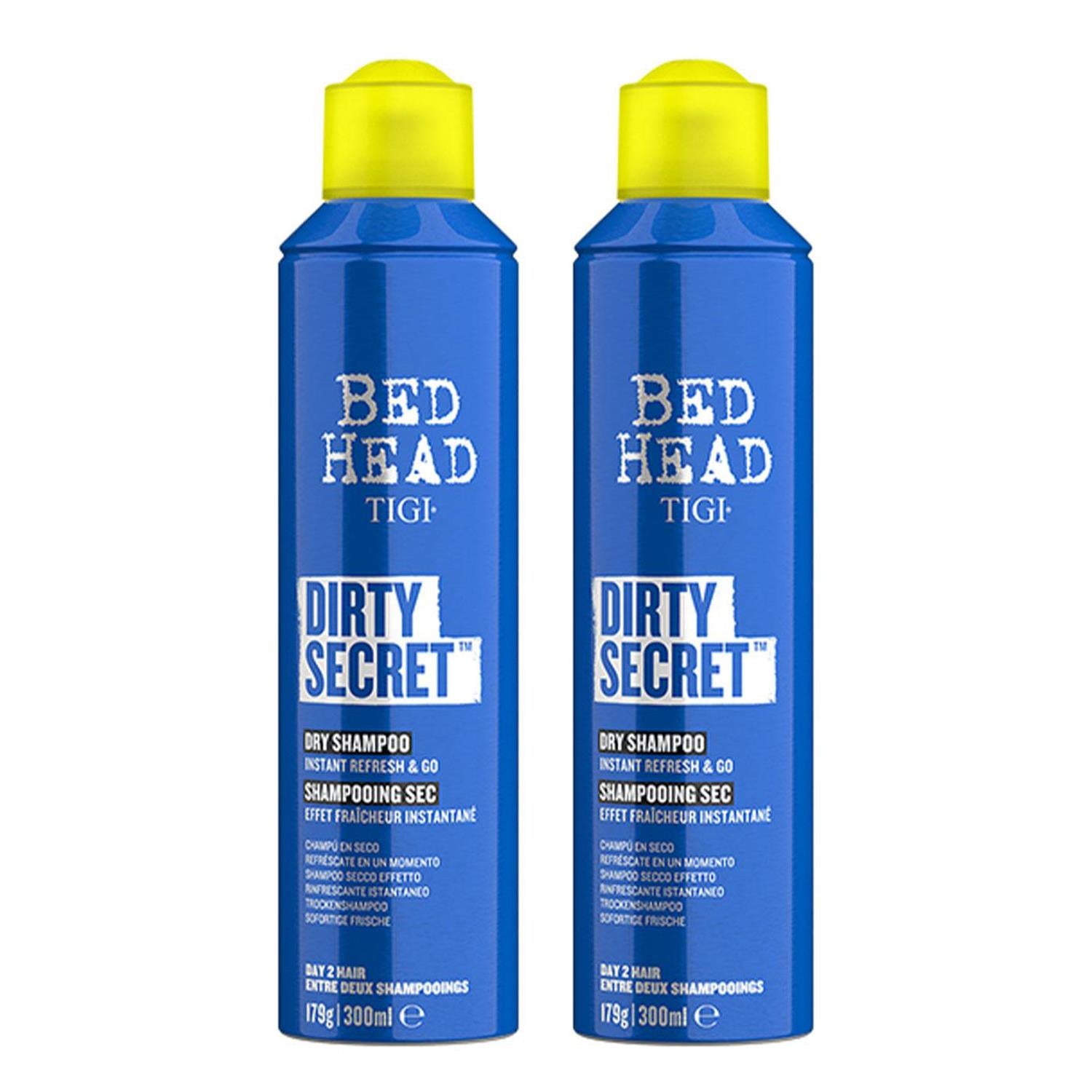 Dirty Secret Dry Shampoo For Instant Hair Refresh 300ml, 2pack