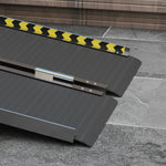 Folding Aluminium Wheelchair Ramp For Home | Medium | Black