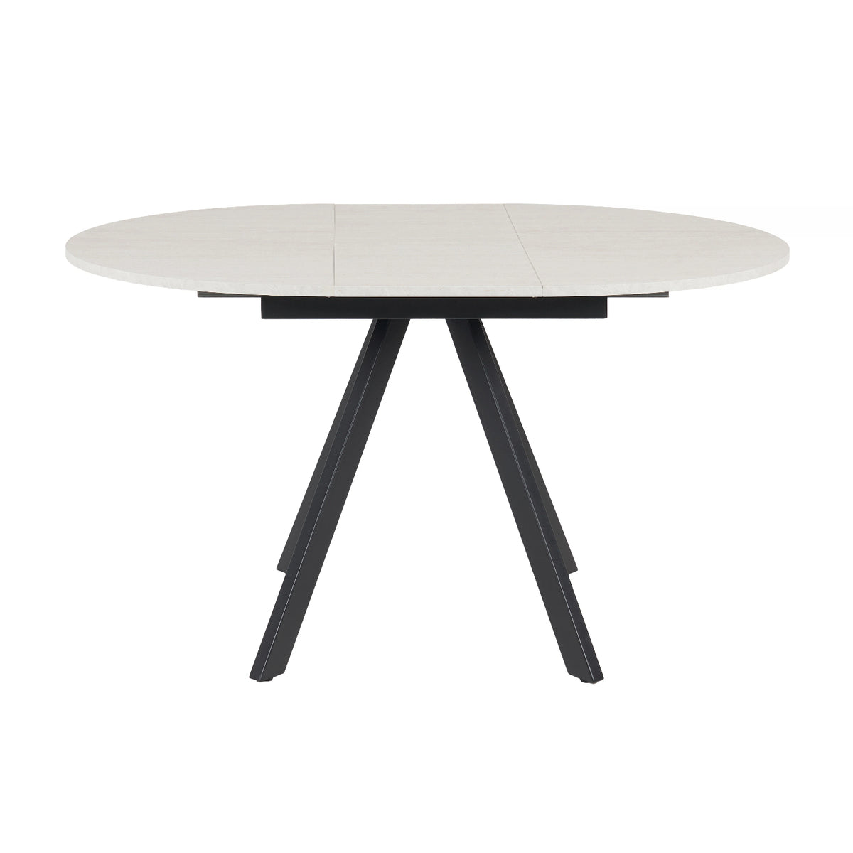 Indoor & Outdoor Living Harley Extendable Dining Table  With 4 Charlotte Velvet Chairs
