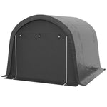3x3m Heavy Duty Outdoor Garden Storage Tent Grey