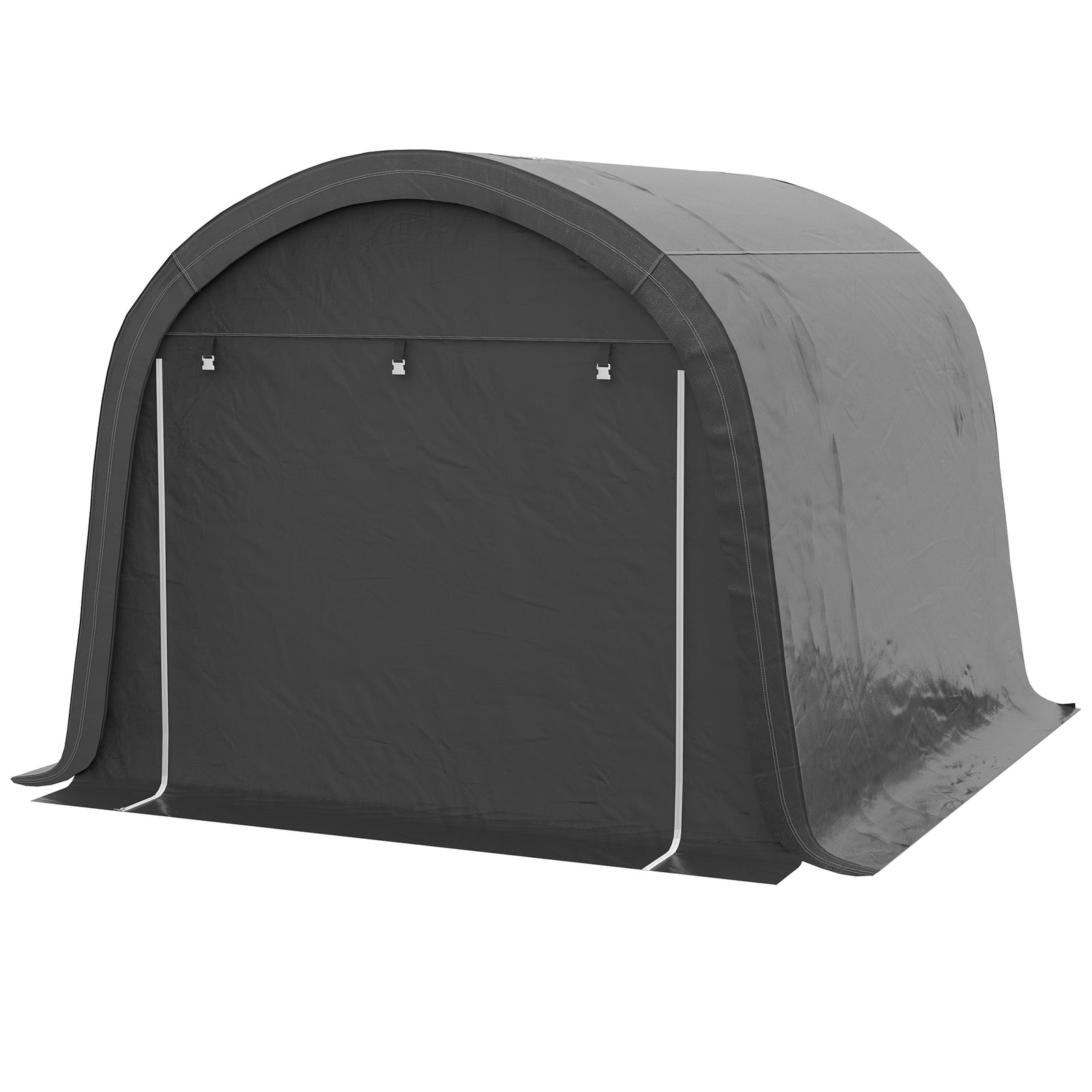 3x3m Heavy Duty Outdoor Garden Storage Tent Grey