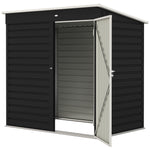 6 X 4ft Metal Garden Shed W/ Lockable Door