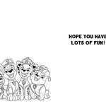Skye Birthday Card Official Product