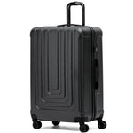 Large 30" Hard Shell Check In Suitcase 8 Spinner Wheels Hold Luggage | Large | Black