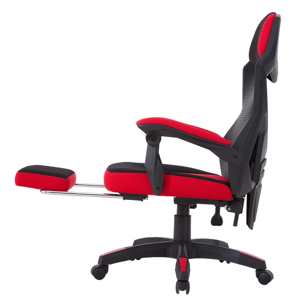Ergonomic High Back Gaming Chair With Footrest