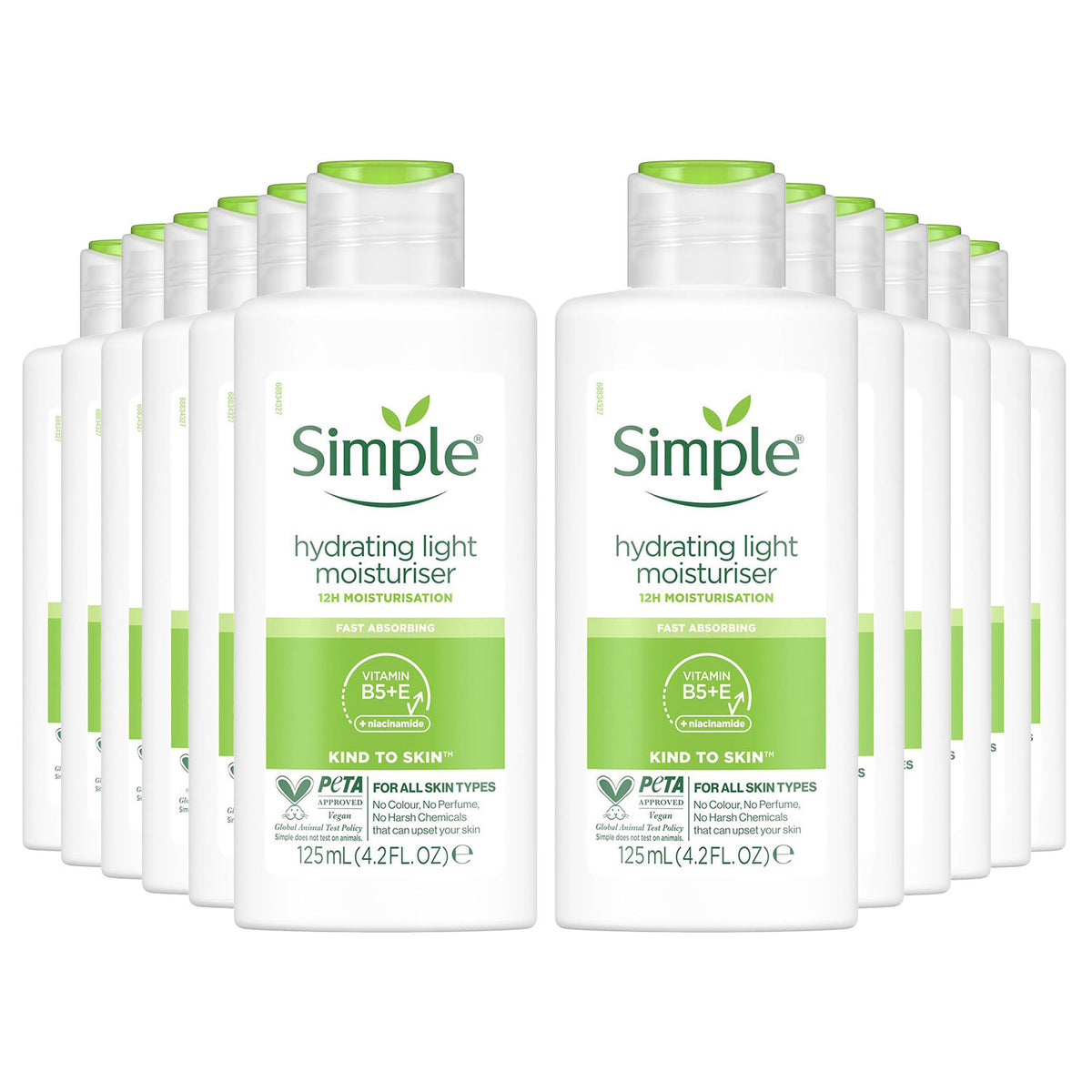 Hydrating Light Moisturiser For Sensit, 125ml, 12pk | Set of 12